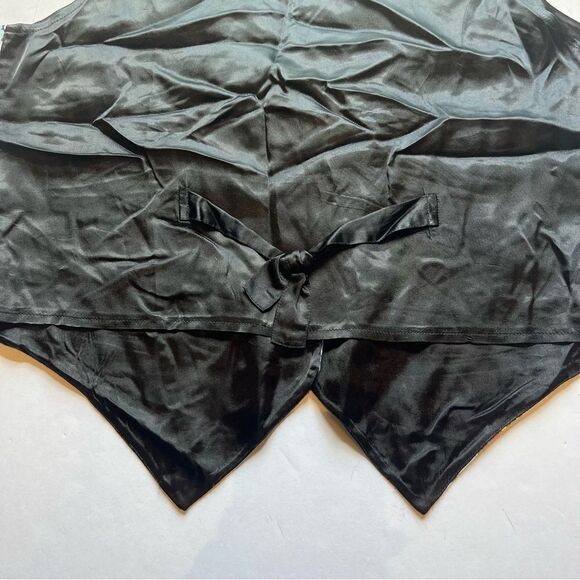 Women's Nutcracker Holiday Vest Light Weight Black Multi Snowmen Size Large - Picture 6 of 6